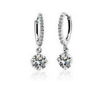Earrings fashion heart and arrow full of zircon earrings earrings