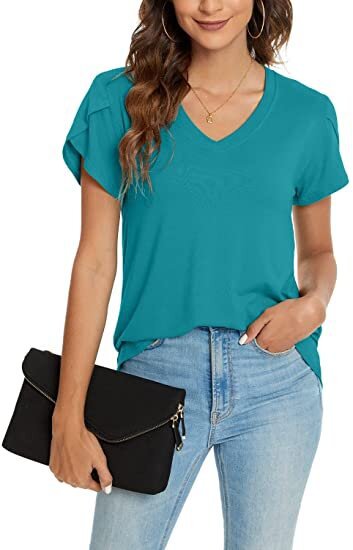 Short-sleeved Cotton T-shirt Women&#039;s Bottoming Top