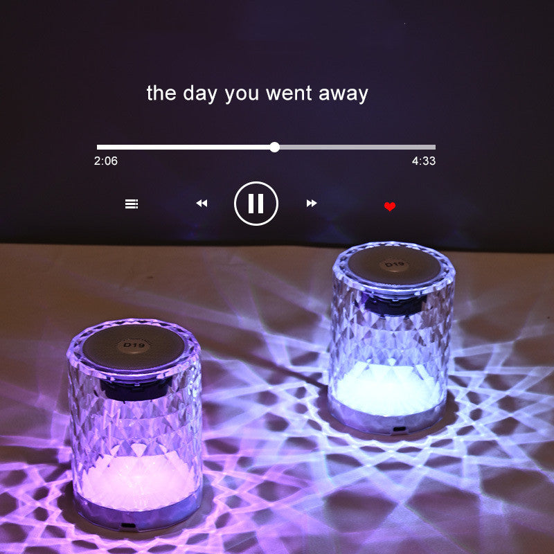 Intelligent AI Colorful Light Bluetooth Speaker
