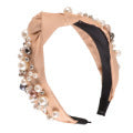 Trendy candy-colored bud knot hair band