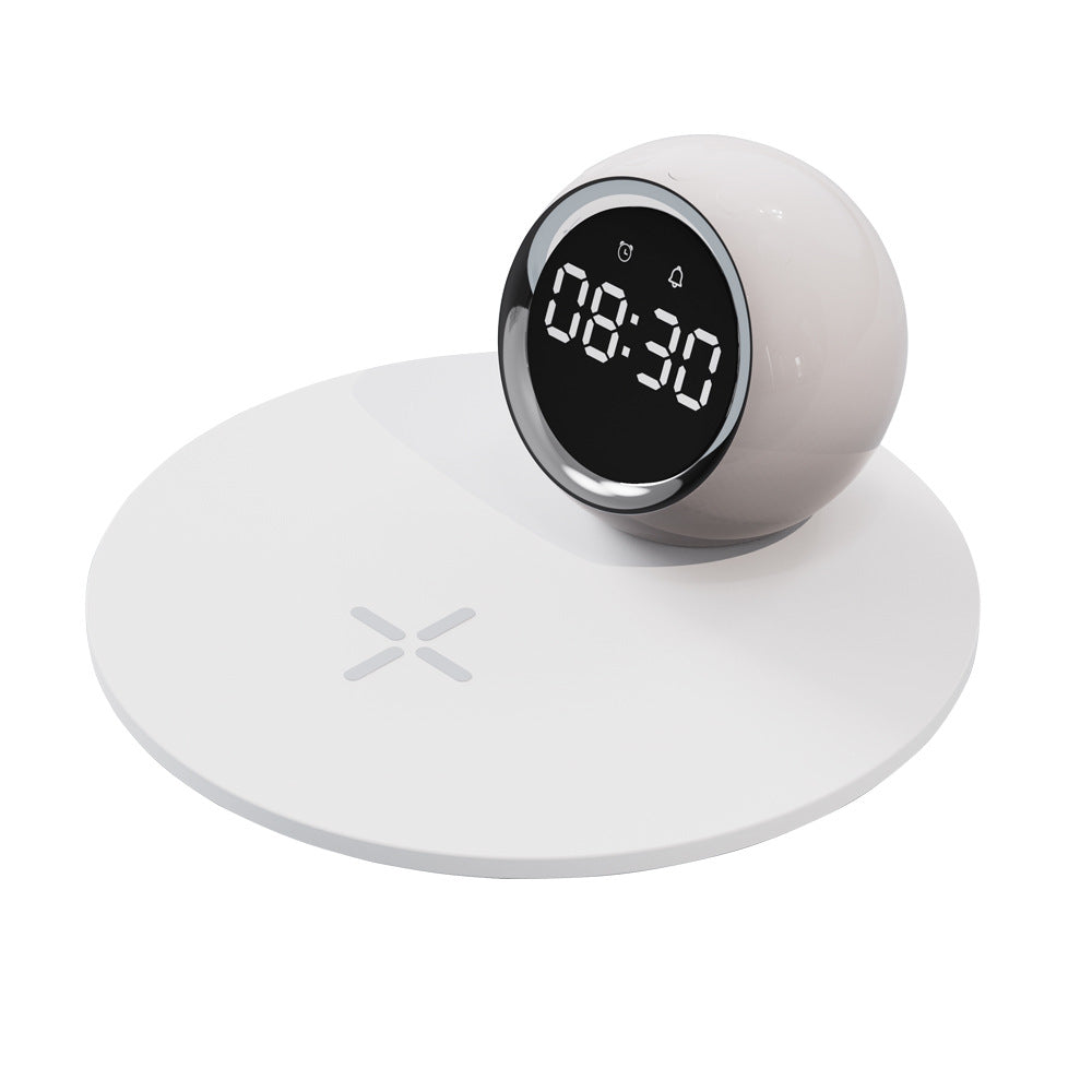New Creative Alarm Clock Wireless Charging