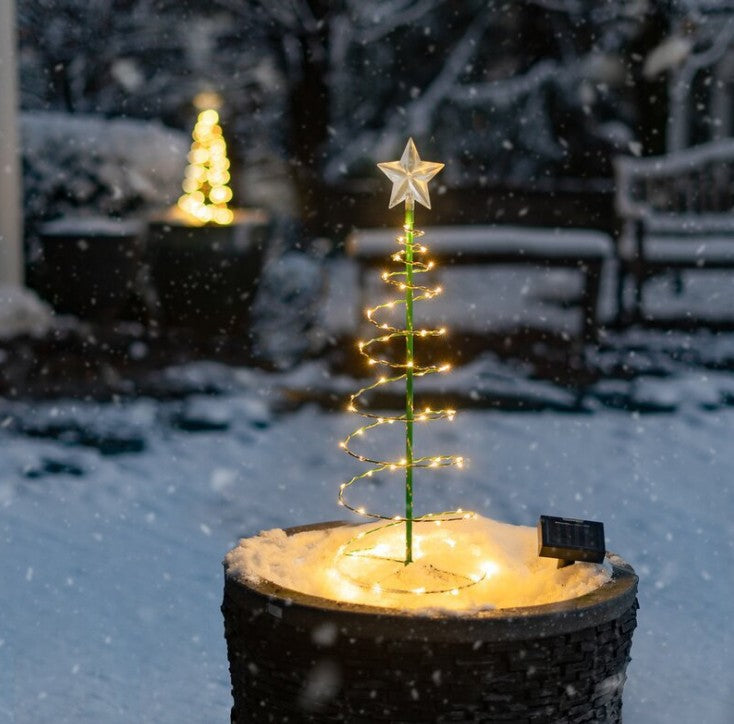 Creative New Solar LED Christmas Tree Lamps